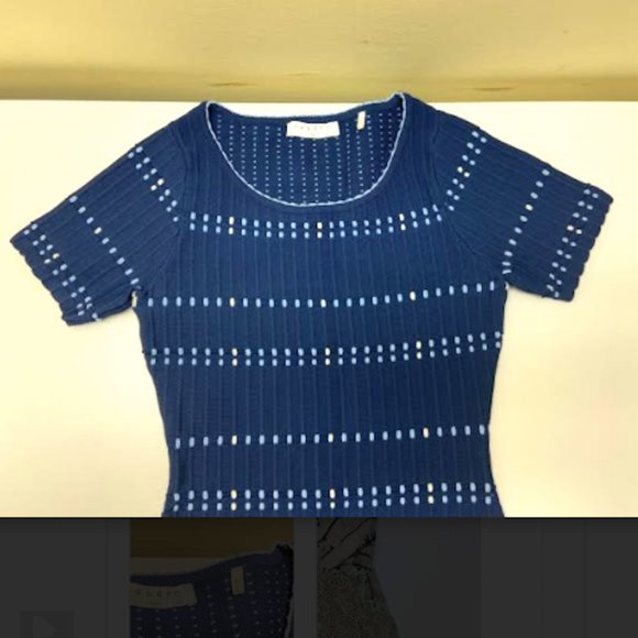 SANDRO Fit & Flare Mini Dress, Size S - Picture 5 of 7